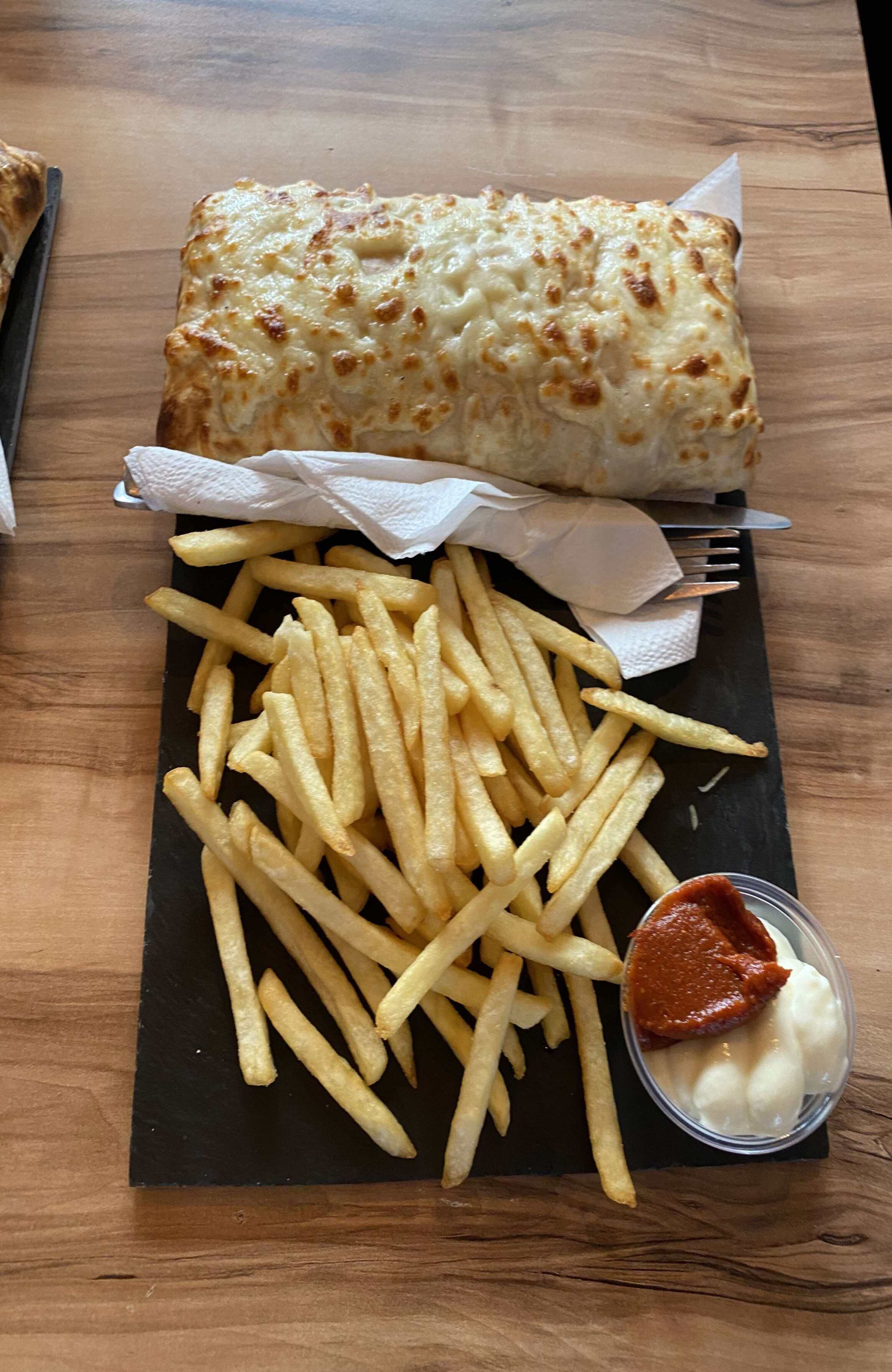 tacos Savoyard avec frites